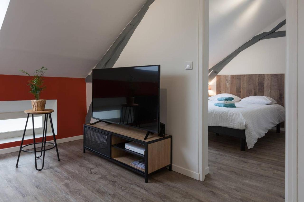 Apartment mit Dusche