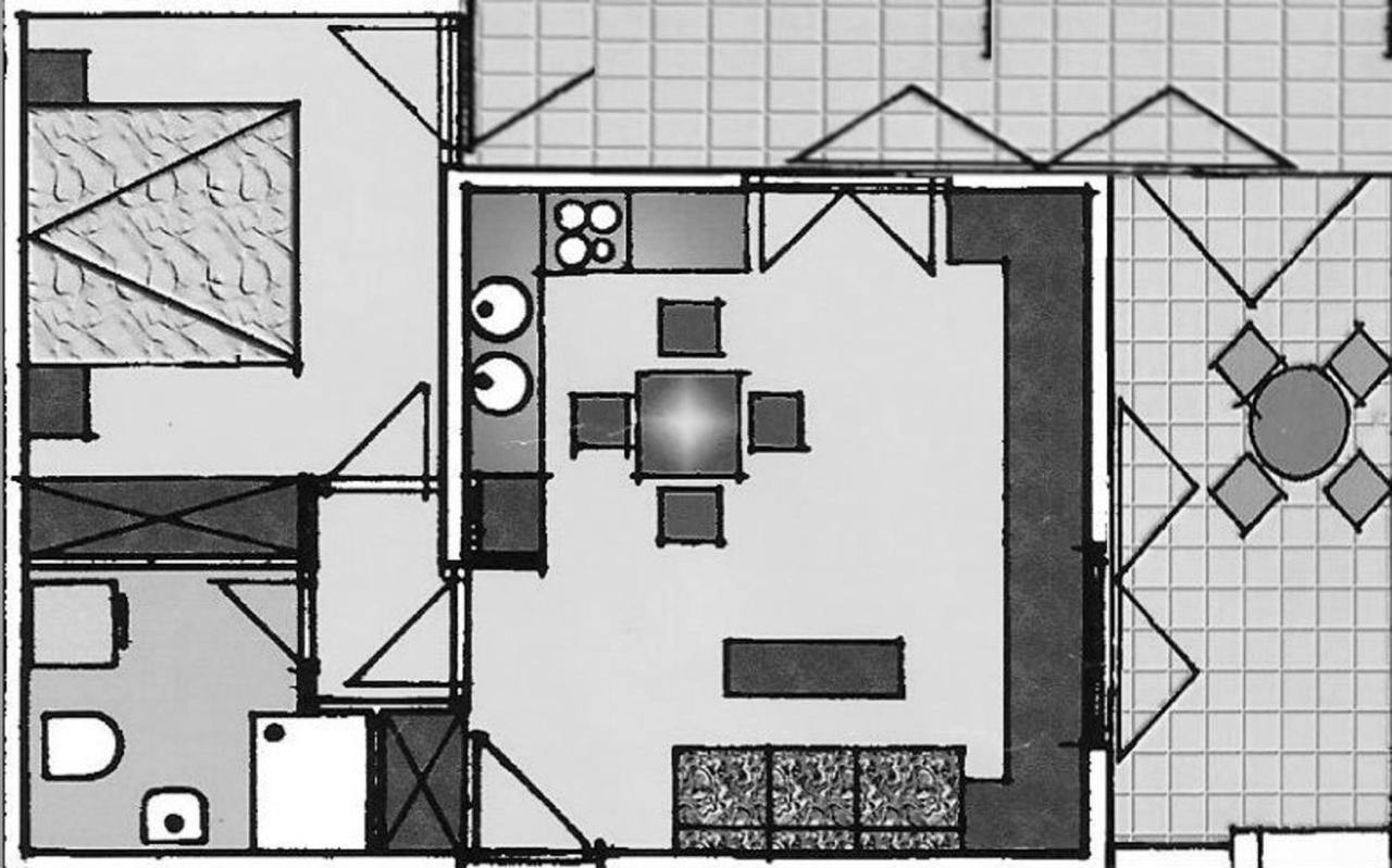 Appartement 1 Chambre - Vue sur Jardin