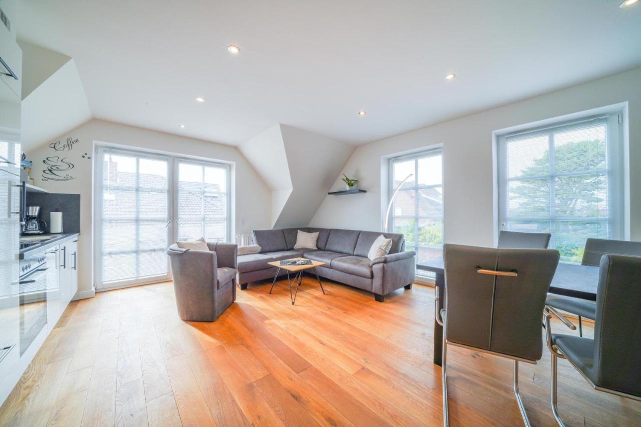 Südstrandhus Urlaub mit Hund Wohnung 4 oben - B&B Borkum