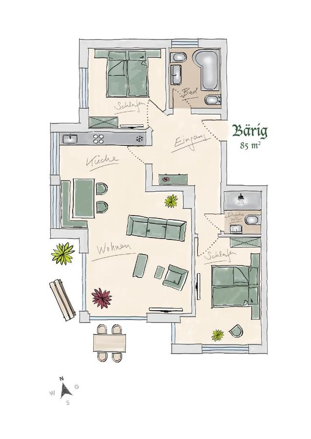 Two-Bedroom Apartment