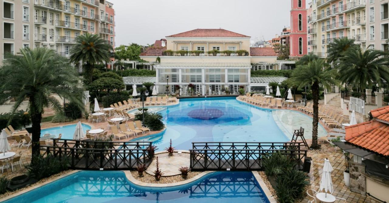 Apartamento com varanda no IL Campanário Resort - B&B