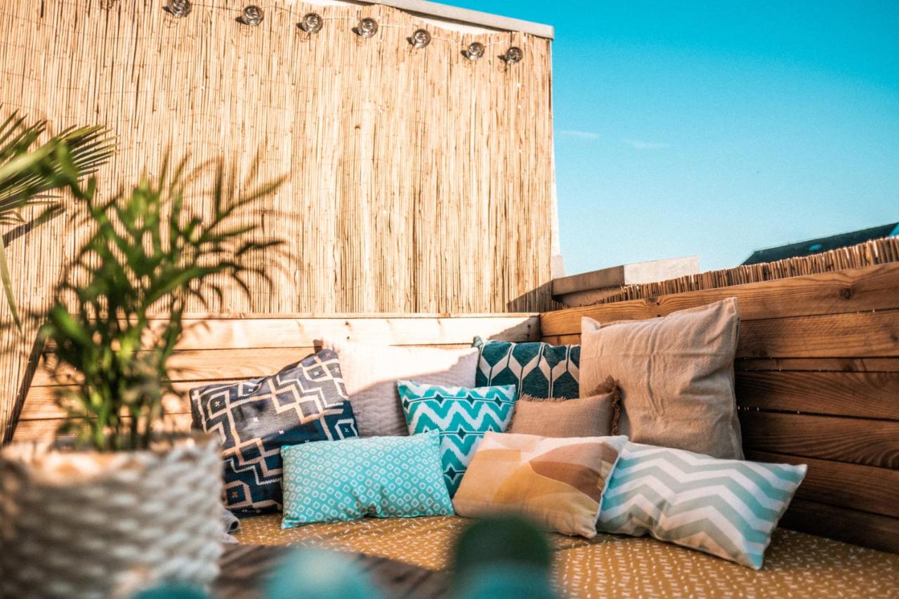 The KAlifornia I stilvoll mit Urlaubsfeeling I Dachterrasse I Klima - Ferienwohnung Karlsruhe