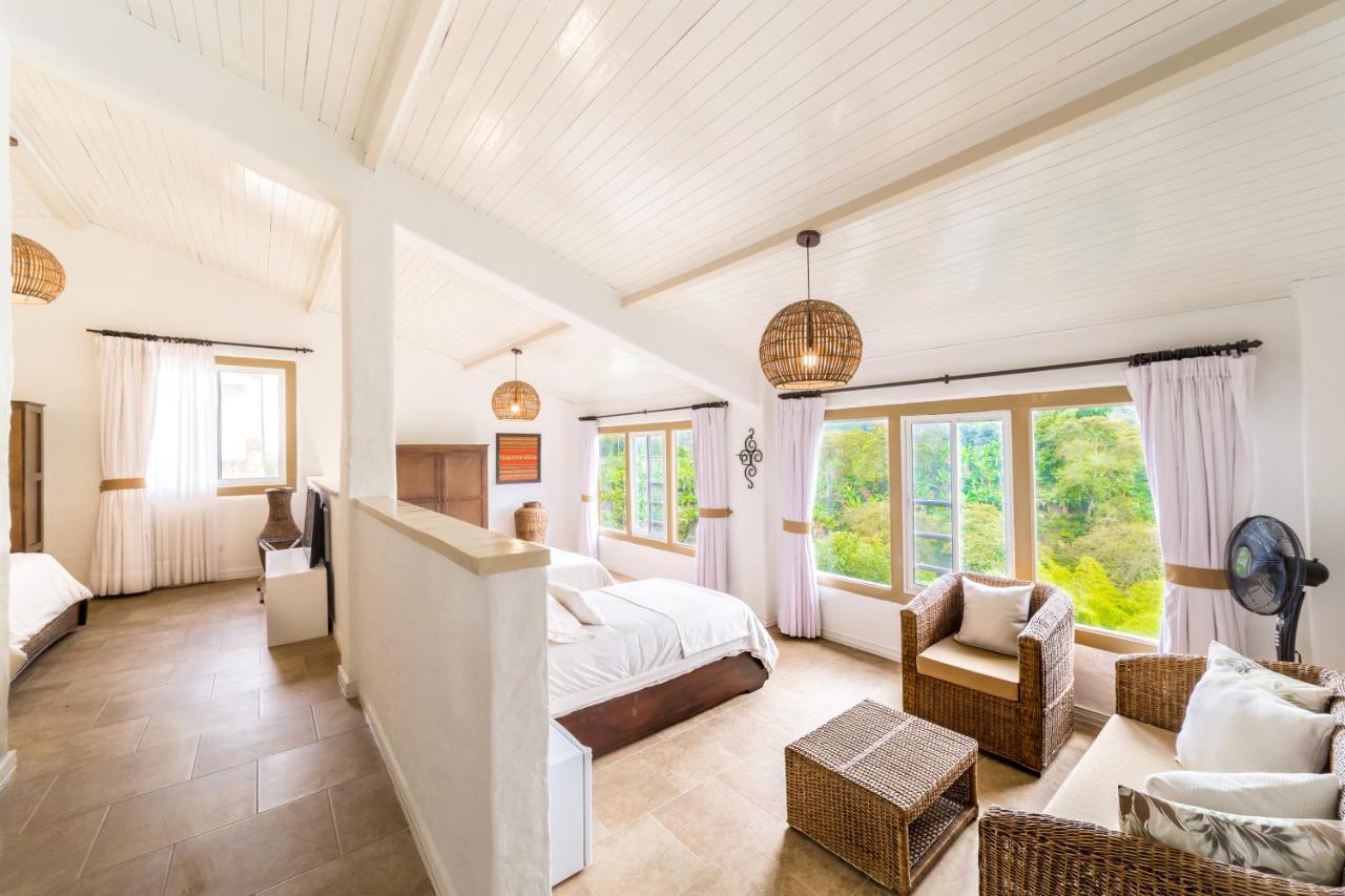 Family Room with Mountain View