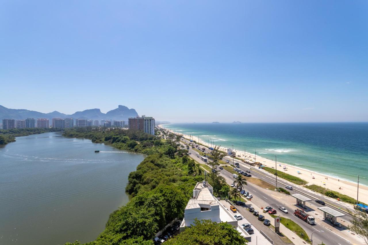 B&B Rio de Janeiro - Vista DE CINEMA do 19 andar da Praia BARRA da TIJUCA - Portaria 24h, Estacionamento, Wi-Fi 35mbps, Ar Condicionado - BANHEIRO RECEM REFORMADO - Bed and Breakfast Rio de Janeiro