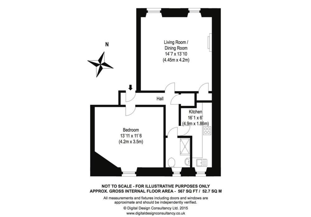 Castle Suite 1 Old Town - B&B