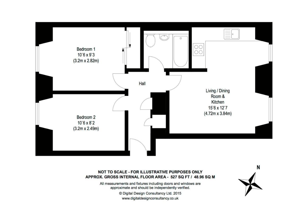 Blair St Scott apt Old Town - B&B