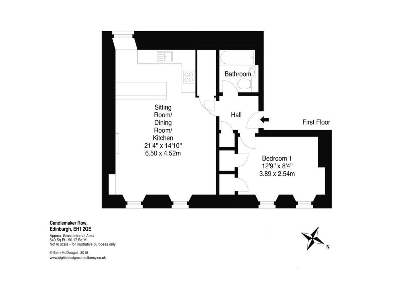 Candlemaker Old Town 500m from Edinburgh Castle - Bed and Breakfast Edinburgh
