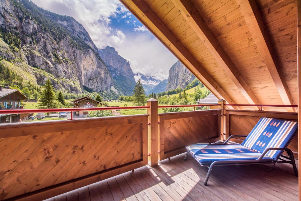 B&B Lauterbrunnen - Apartment Lauberhorn, Luxury with best views - Bed and Breakfast Lauterbrunnen