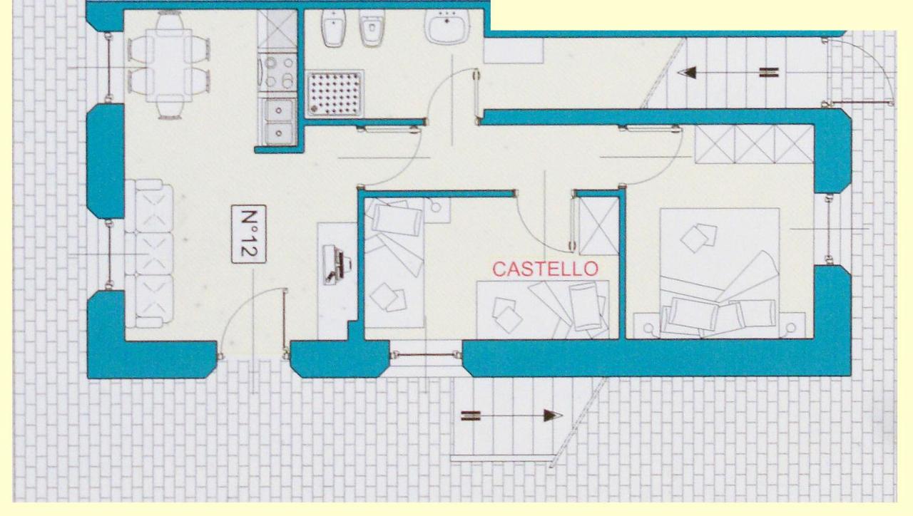 Apartment mit 2 Schlafzimmern