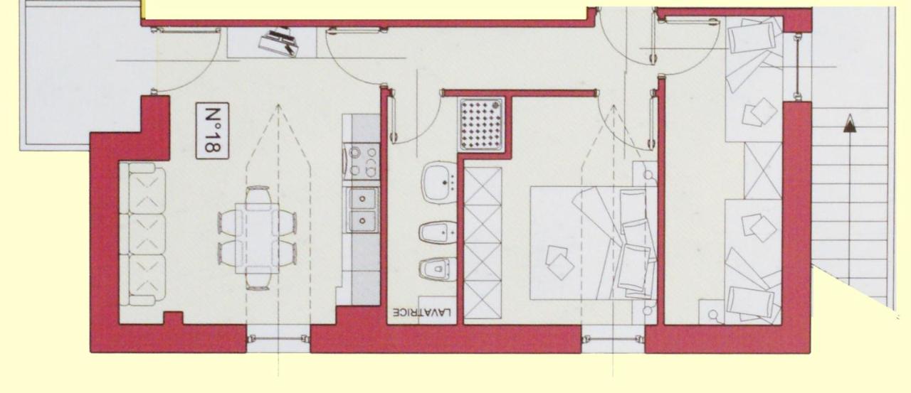 Apartment mit 2 Schlafzimmern