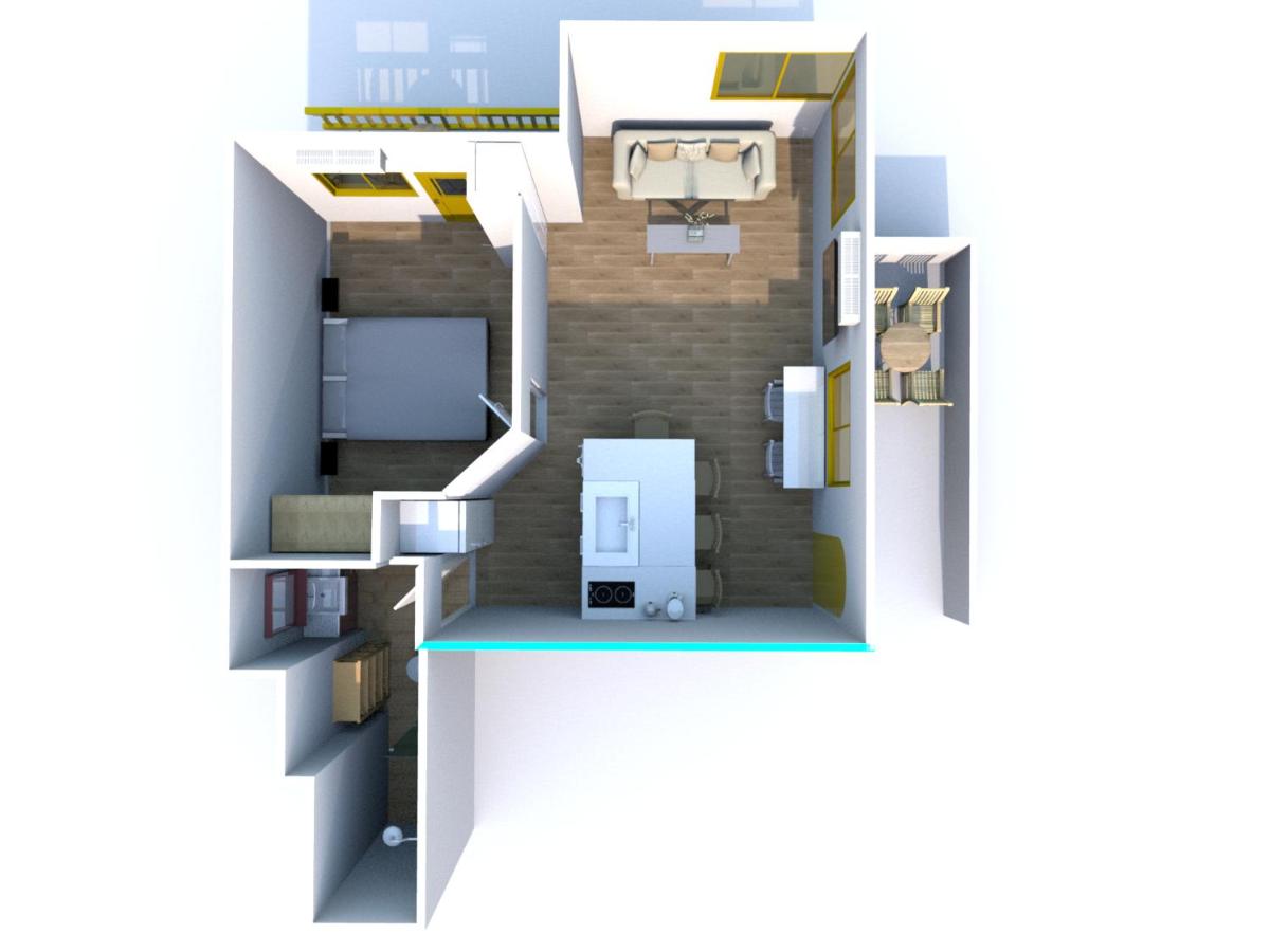 Apartment mit 1 Schlafzimmer