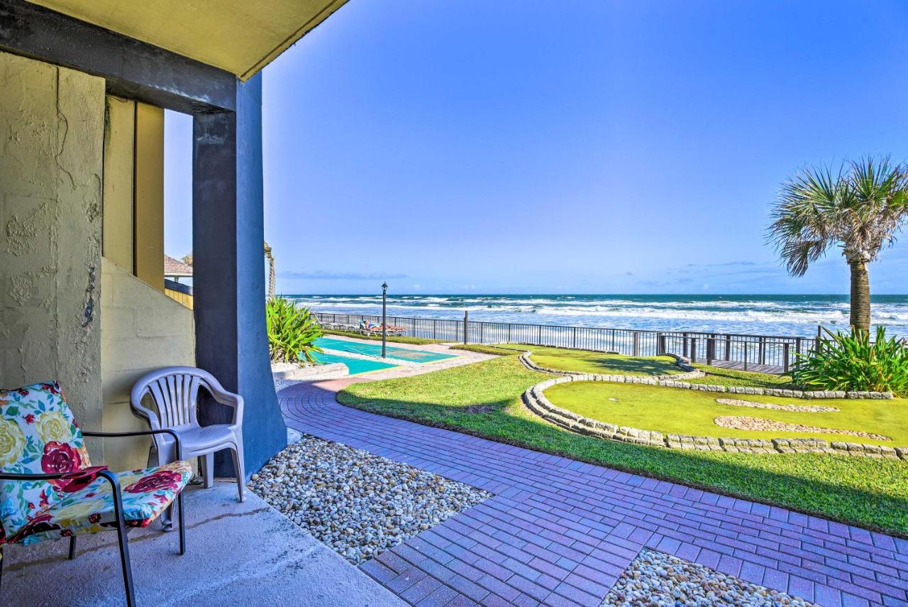 B&B Daytona Beach Shores - Oceanfront Resort Condo Steps to Daytona Beach! - Bed and Breakfast Daytona Beach Shores