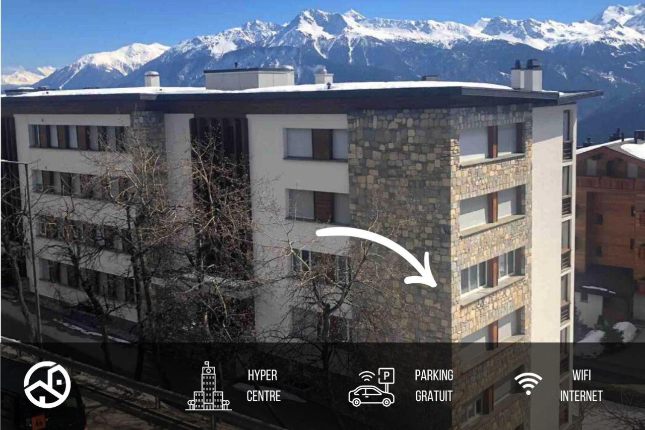 Plein Ciel I Balcony I Close to cable cars I Car park - B&B Crans-Montana