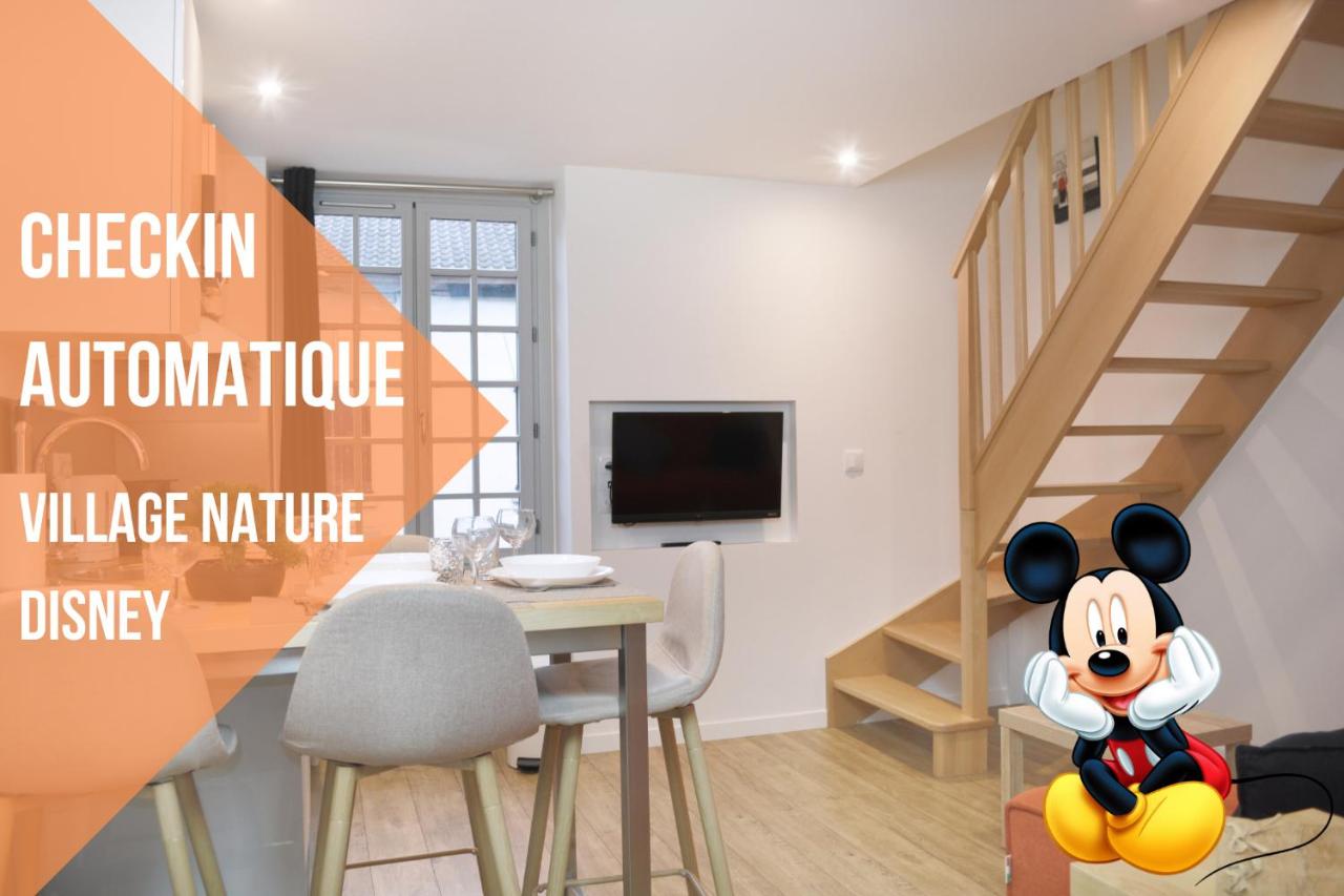 B&B Villeneuve-le-Comte - Self Checkin Automatique - 9 min Disney - LE MICKEY - COSYRENTING - Bed and Breakfast Villeneuve-le-Comte