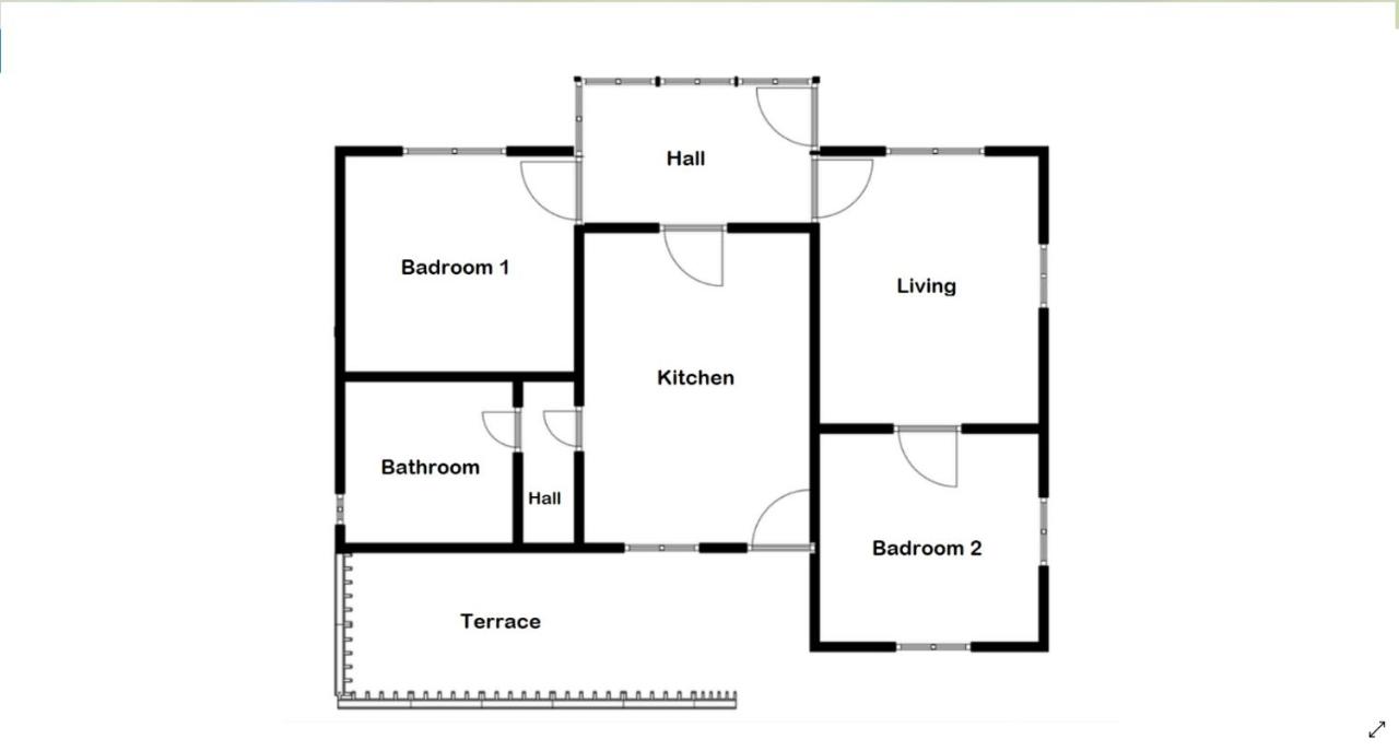 Villa con 2 Camere da Letto