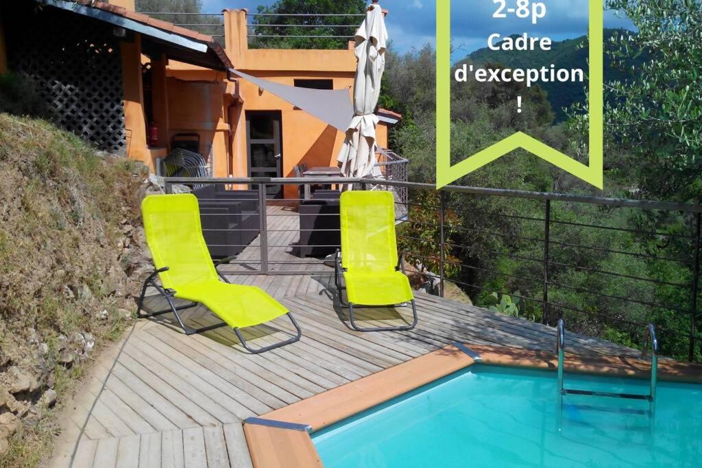 beautiful cottage with pool: 8 pers - B&B
