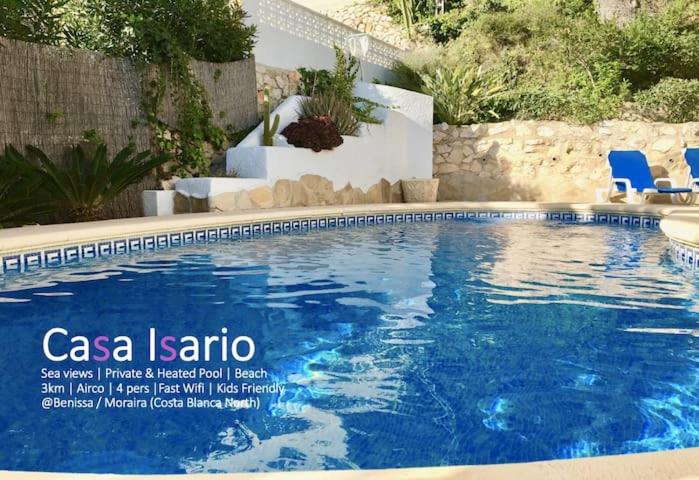 B&B Benissa - Charming Villa in Montemar with private, heated pool and sea views - Bed and Breakfast Benissa