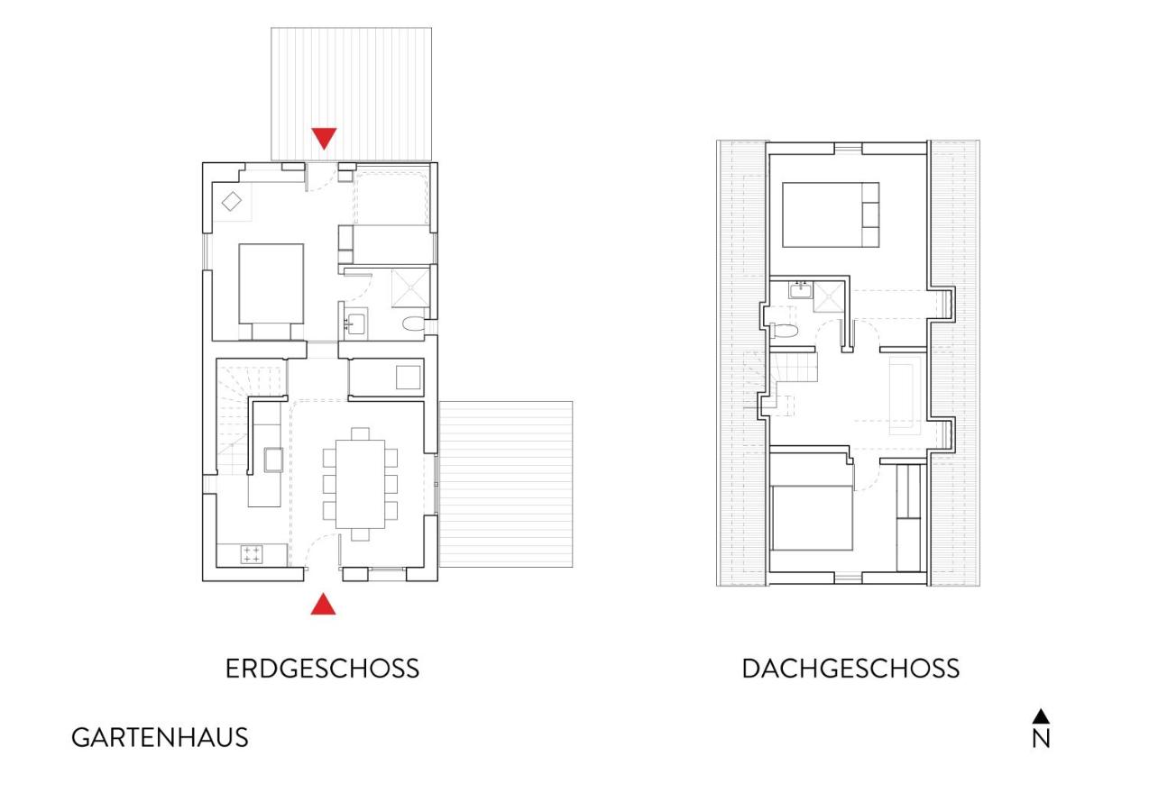 Gartenhaus - Ferienwohnung Saal