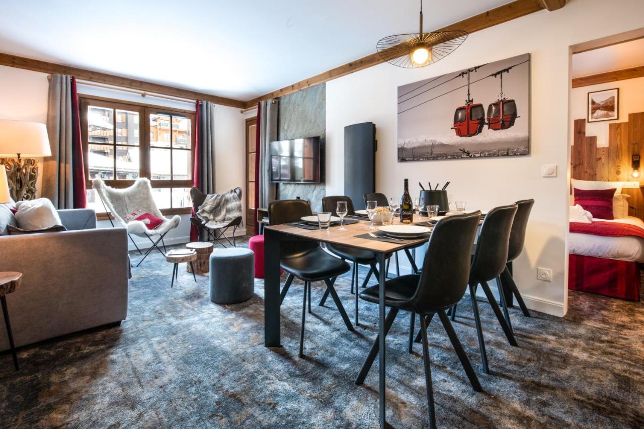 Superbe appart Arc 1950 4/6pers dans résidence hôtelière 5* - Skis aux pieds - B&B Arc 1950