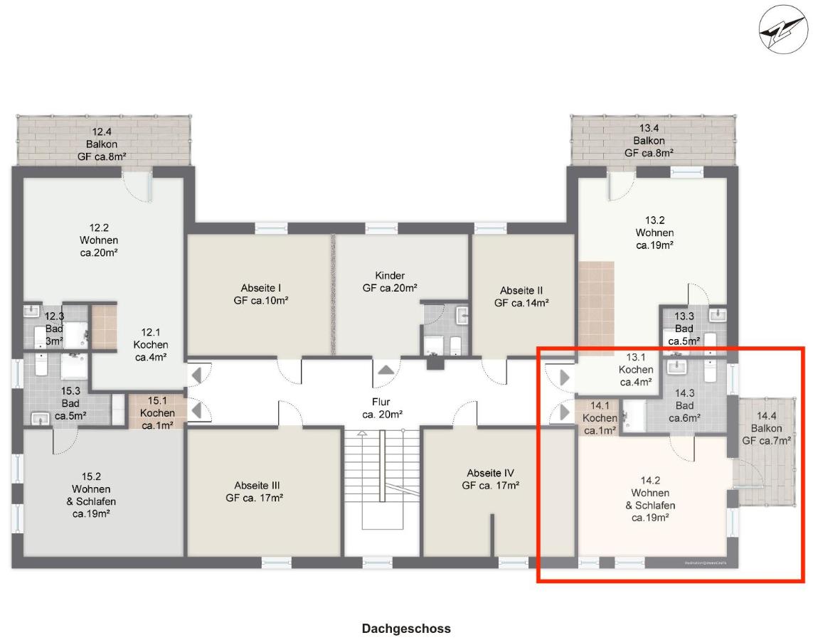 Appartamento con Balcone