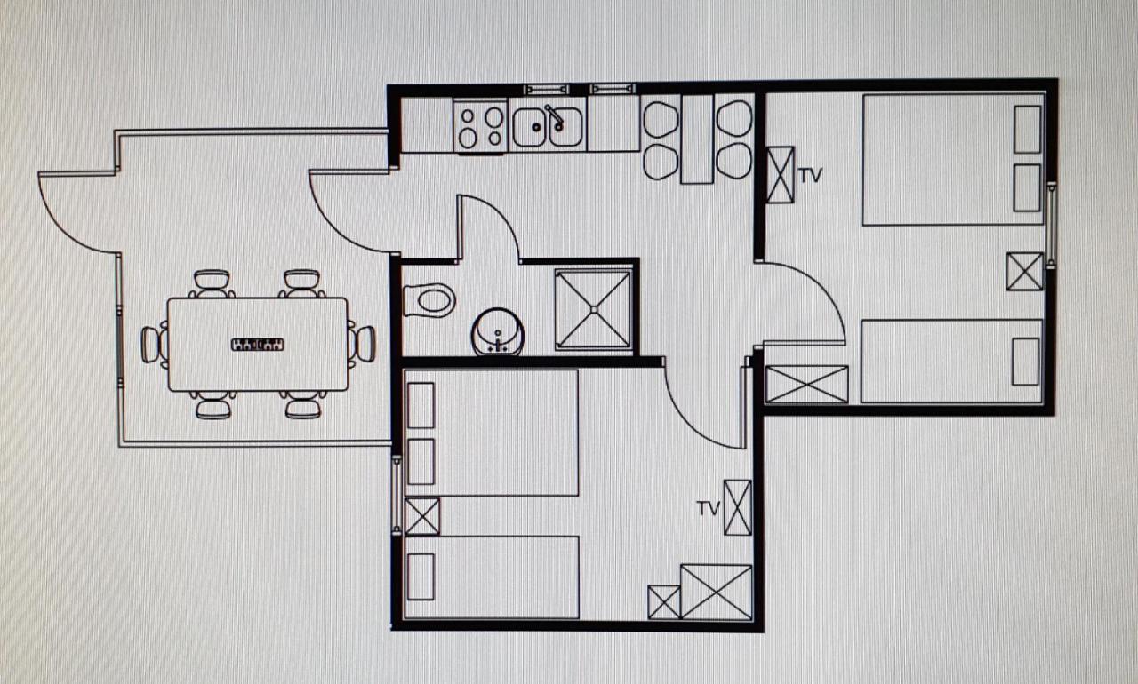 Bungalow de 2 dormitorios