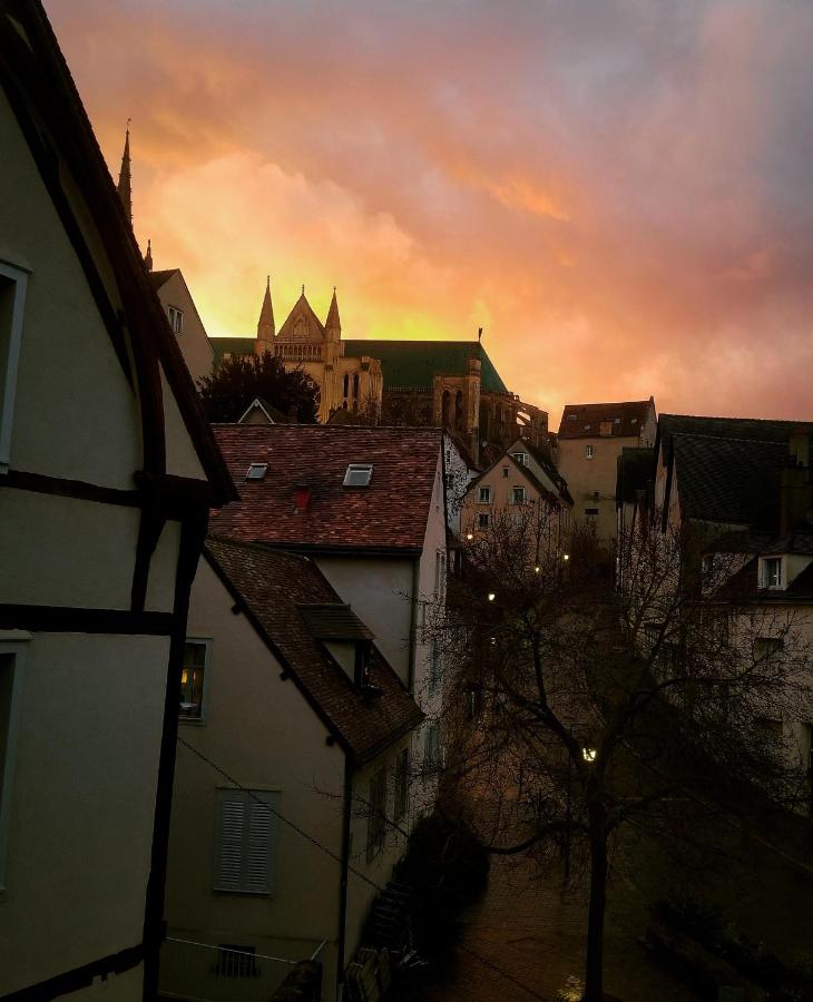 Best of Chartres one bedroom city center and view on the Cathedral - Chambres d'hôtes Chartres