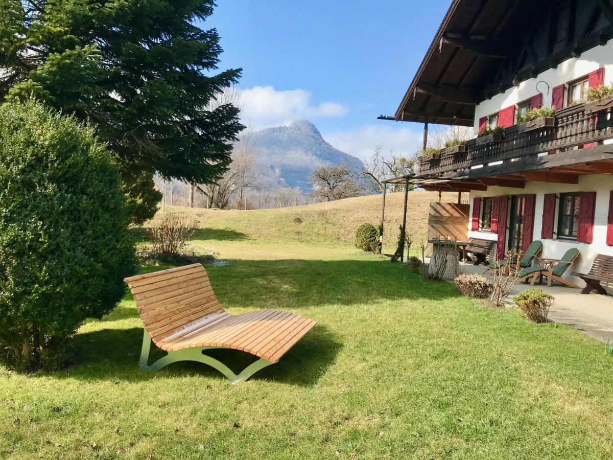 Ferienwohnung Dräxl Garten und Bergblick - B&B