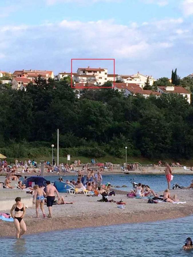 Apartment in Njivice - Insel Krk 13321 - Chambres d'hôtes Njivice