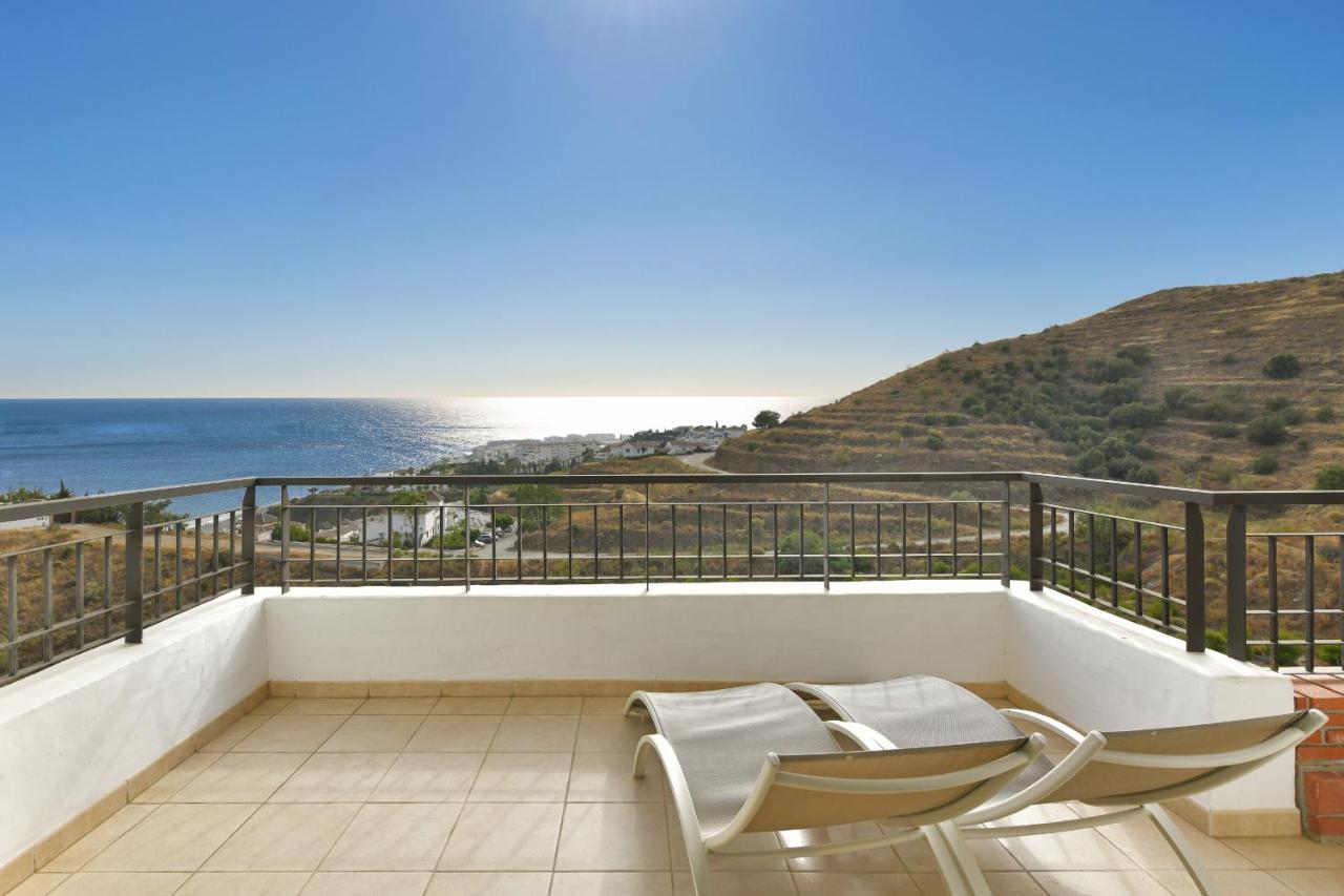 Amplio apartamento de 2 dormitorios vista mar lateral - Chambres d’hôtes Torrox Costa