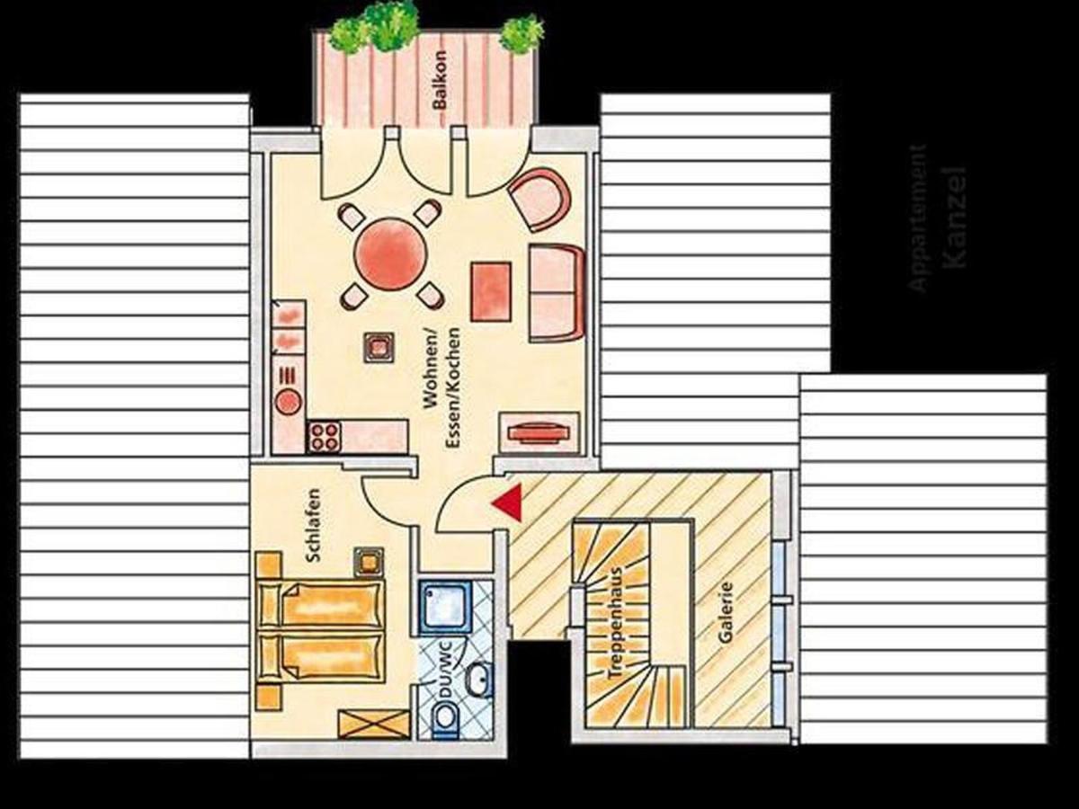 Appartamento con 1 Camera da Letto