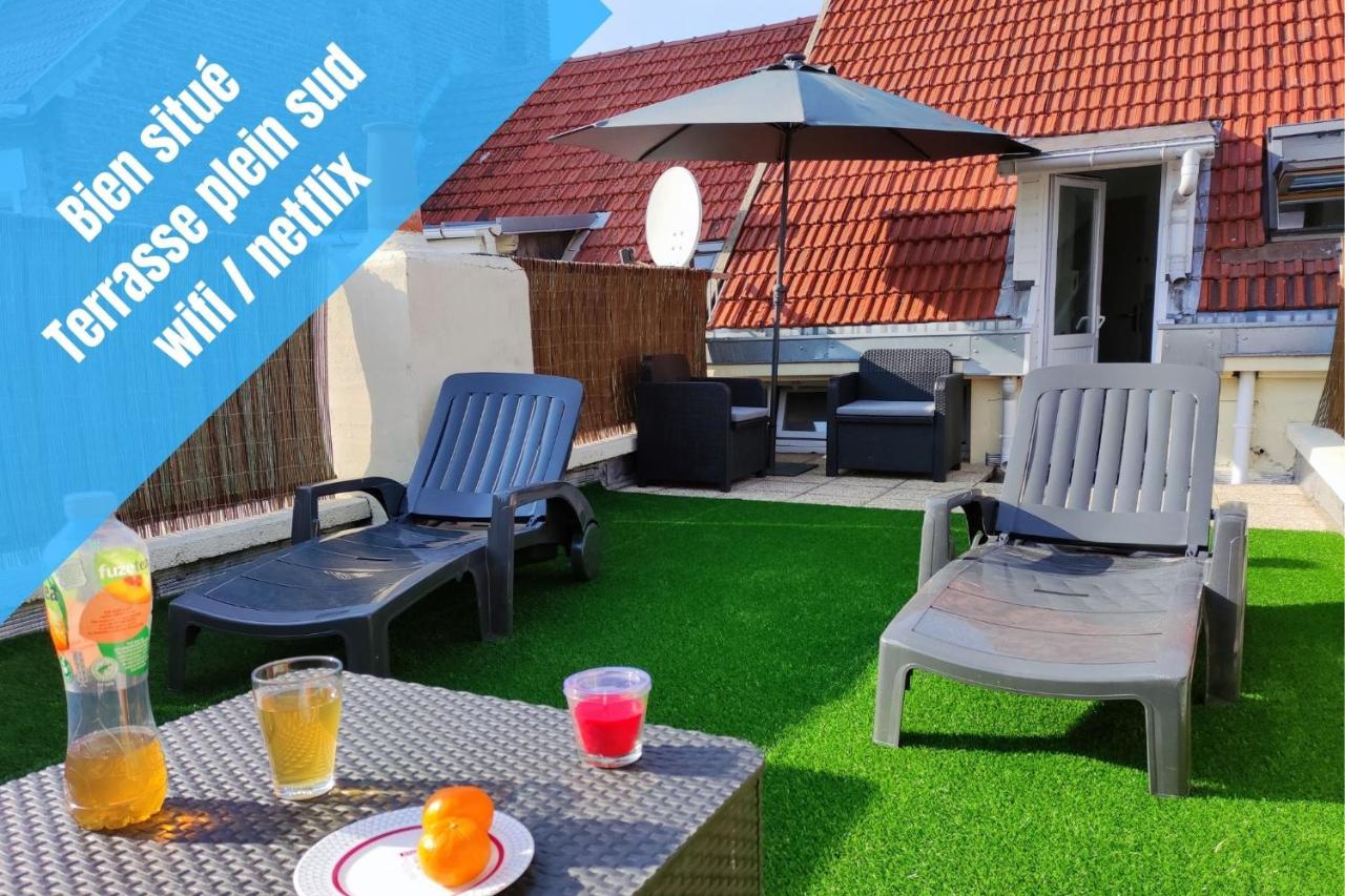 B&B Calais - Joli petit T2 terrasse proche du phare - Bed and Breakfast Calais