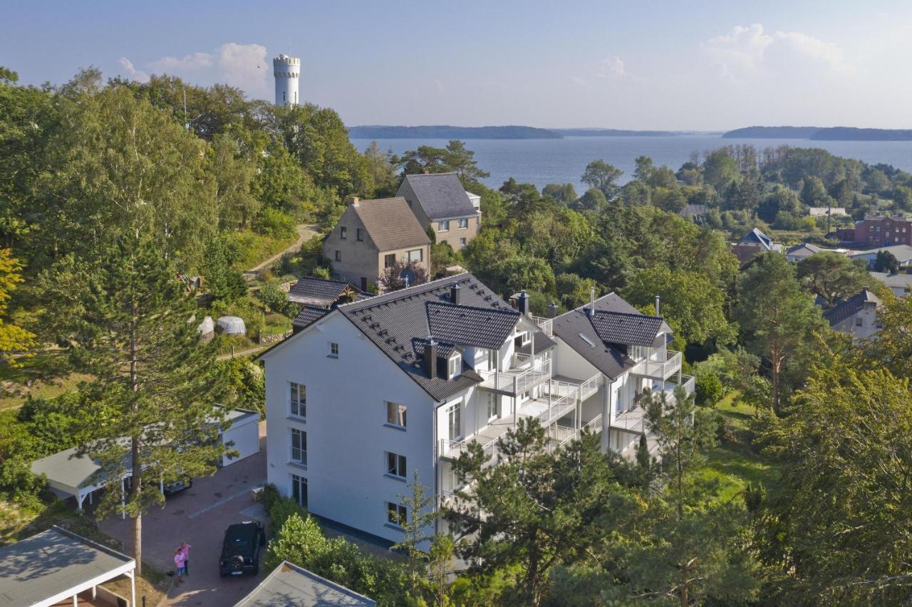 Ferienwohnung mit Balkon und Meerblick - Ferienresidenz Zwei Bodden FeWo 1-4 - Chambres d’hôtes Lietzow