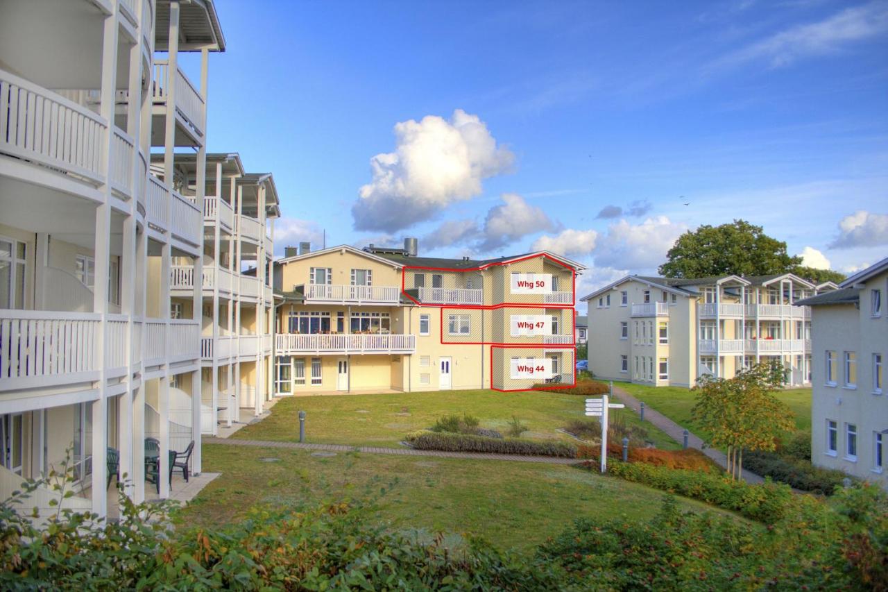 Meeresblickresidenzen Ferienwohnung Nr 50 mit Sauna- und Schwimmbadnutzung im AHOI Sellin - Chambres d'hôtes Ostseebad Göhren