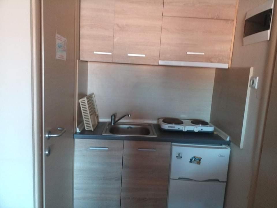 Dreibettzimmer mit Bergblick