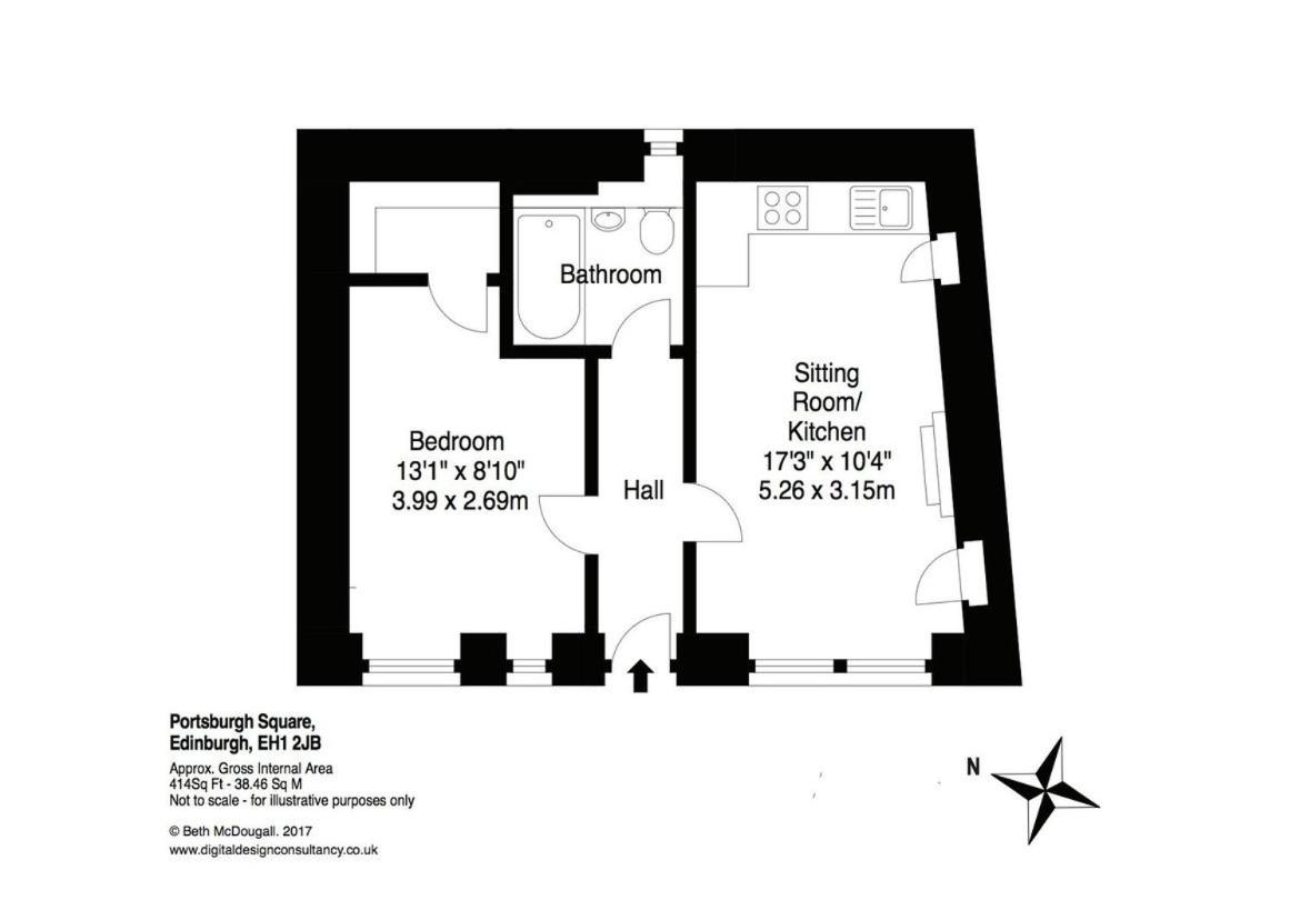 The Portsburgh Square Residence - Ferienwohnung