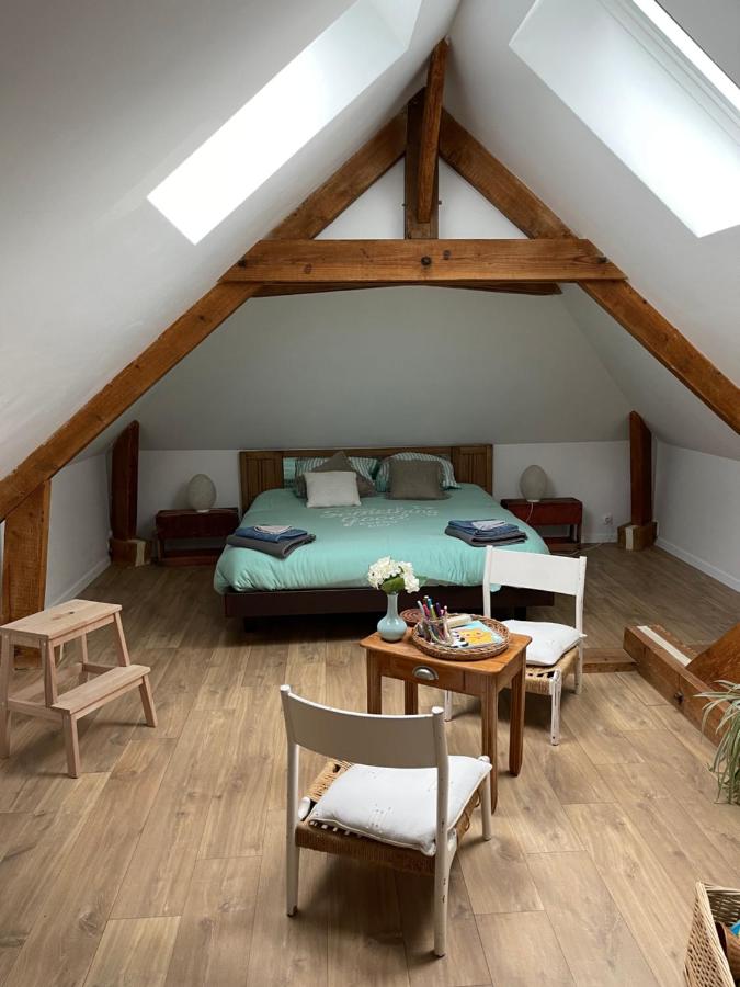 B&B Freneuse - Chambre ambiance campagne chic - Bed and Breakfast Freneuse