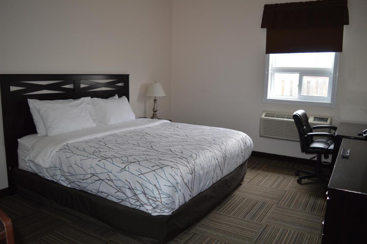 Habitación con cama extragrande.