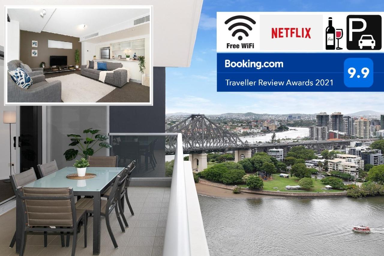 B&B Brisbane - Executive 3 Bedroom Family Suite - Brisbane CBD - Views - Netflix - Fast Wifi - Free parking - Bed and Breakfast Brisbane