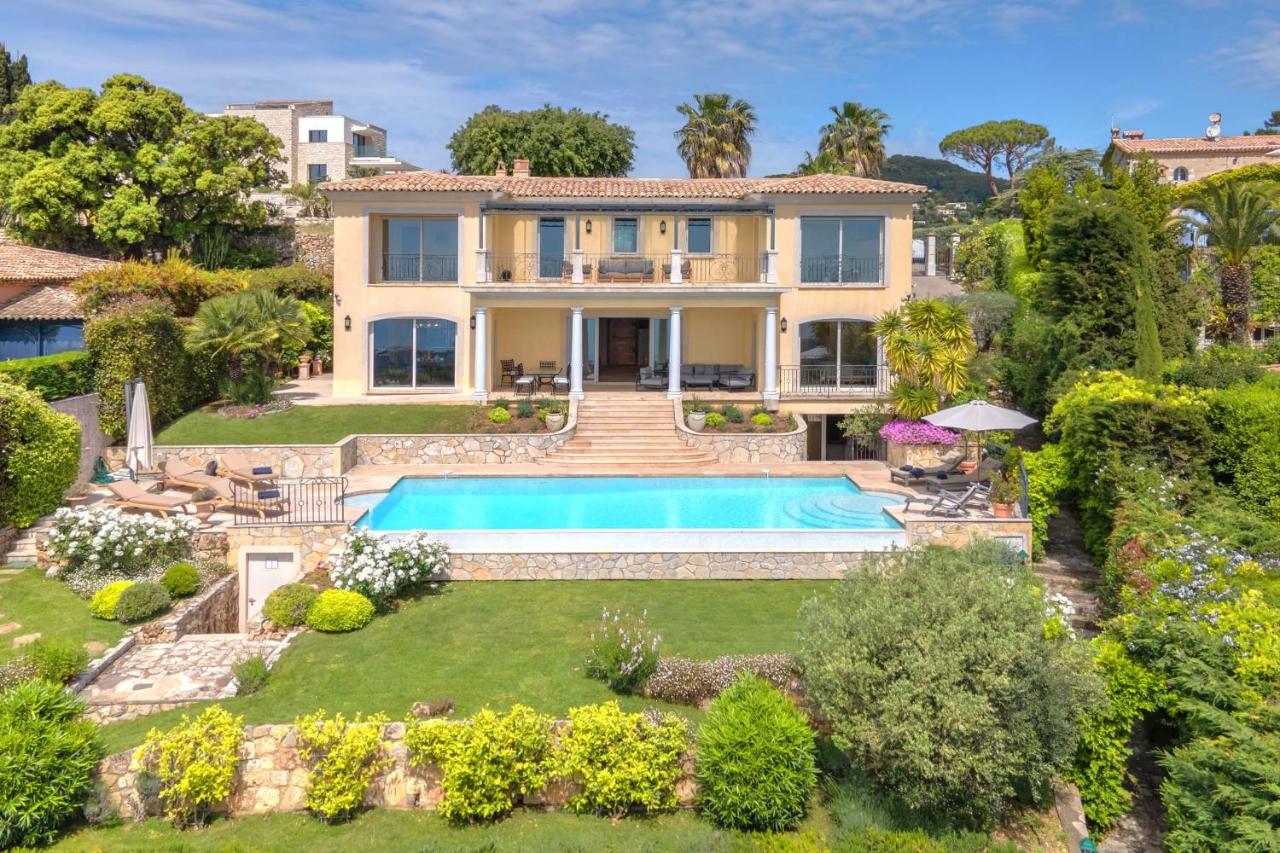Villa Pertuades Villa with amazing sea view and swimming pool - Ferienwohnung Vallauris
