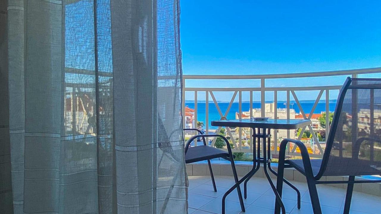 PROPERSTAY 107 - Villa Sea View Polychrono - Ferienwohnung