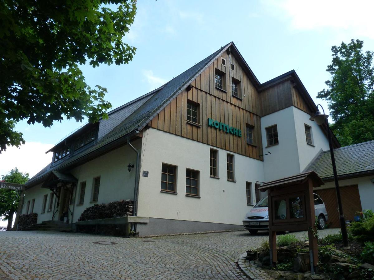 Berggasthof Koitsche im Naturpark Zittauer Gebirge - Chambres d'hôtes Bertsdorf