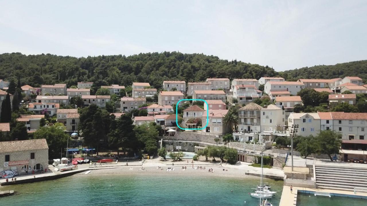 A1-apartment 50m from the beach with the sea view - B&B Korčula