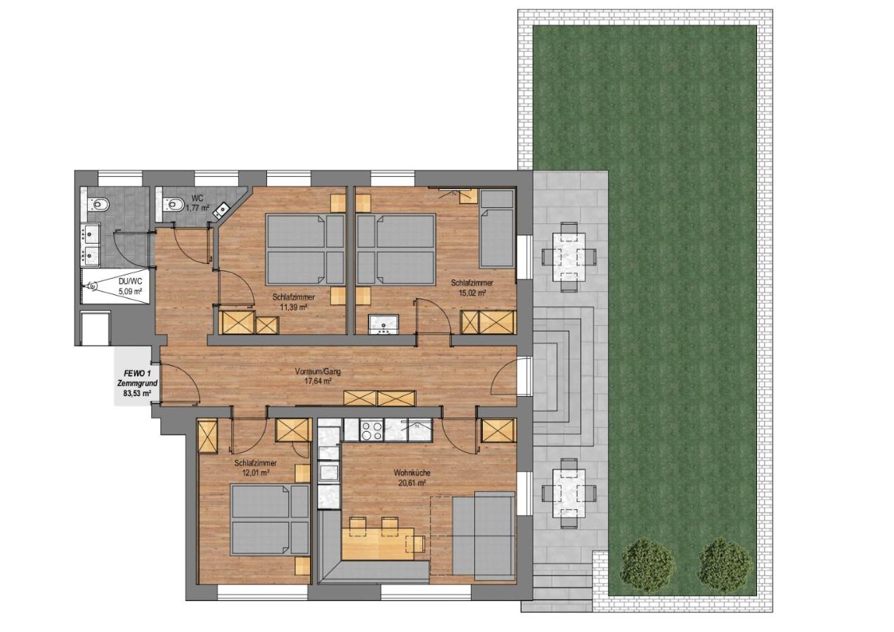 Apartment - Ground Floor