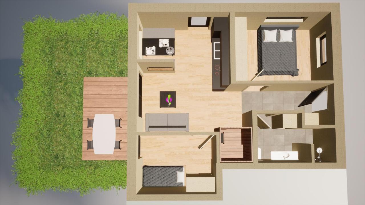 Appartement met Uitzicht op het Gebergte