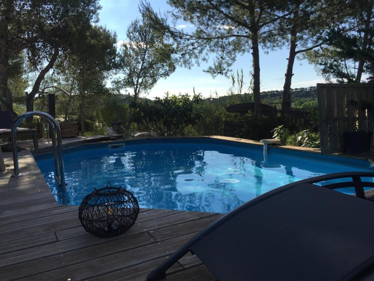 Villa en bordure de colline*piscine*clim*netflix - B&B Les Matelles