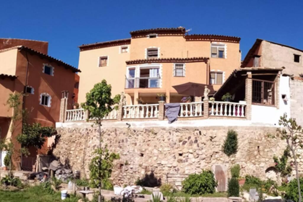 Casa-villa rural completa para hasta 9 personas - Chambres d’hôtes
