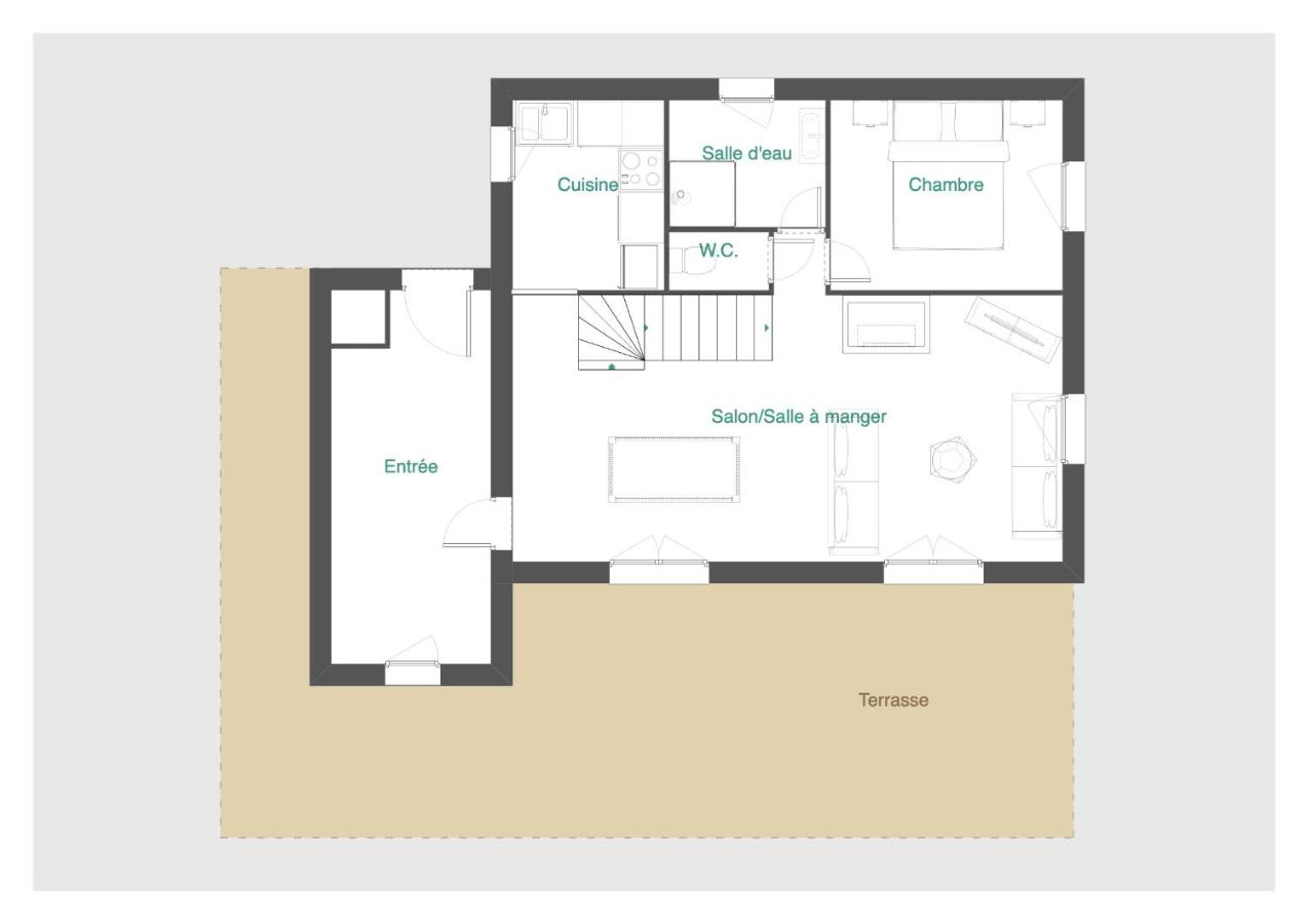 Chalet Miel - B&B Gérardmer