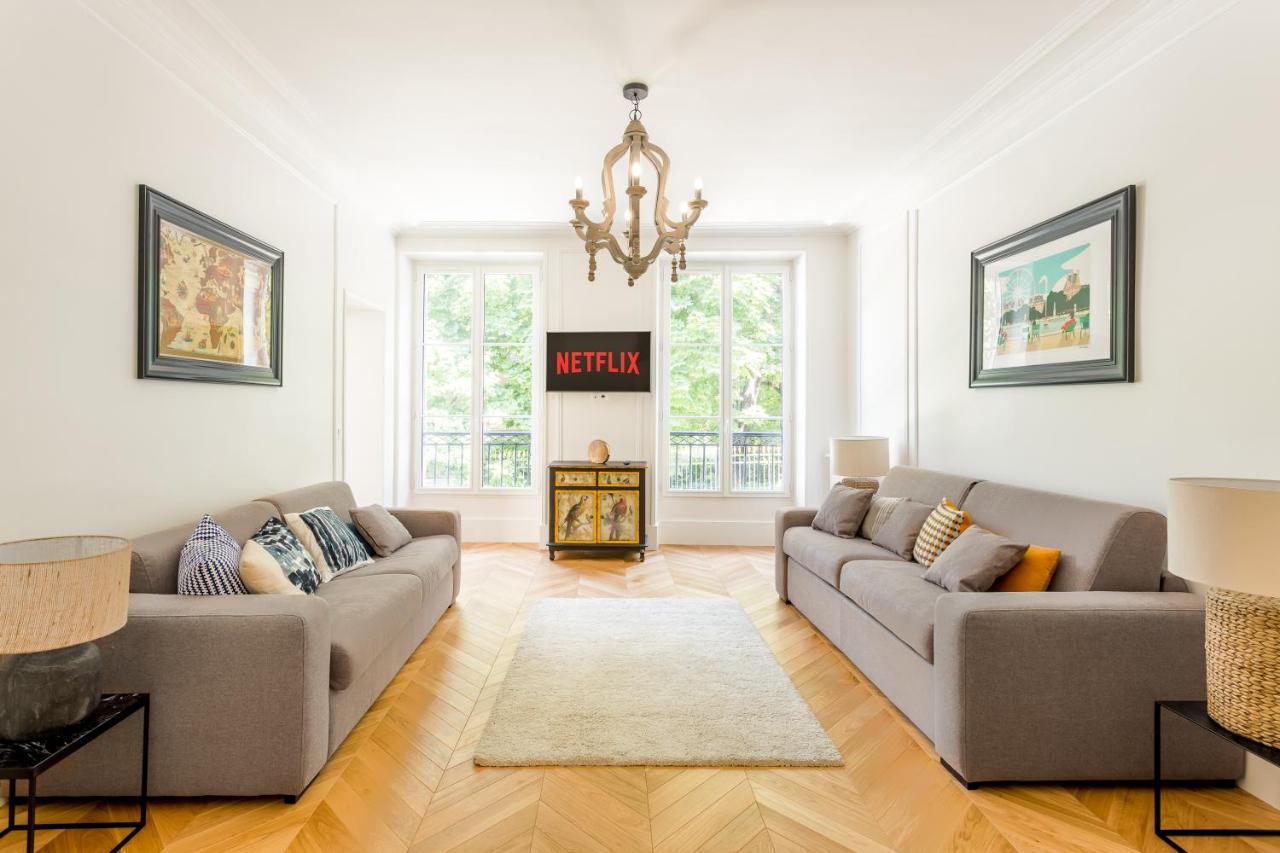 Apartamento con vistas al jardín