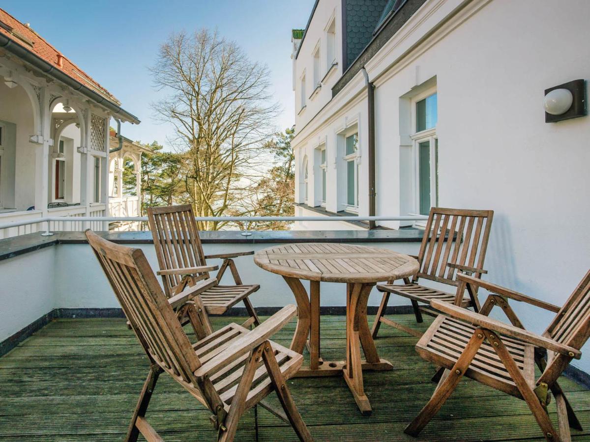 Strandvillen Binz - Ferienwohnung mit Meerblick, 1 Schlafzimmer, Sauna und Balkon SV-712 - Ferienwohnung Ostseebad Binz