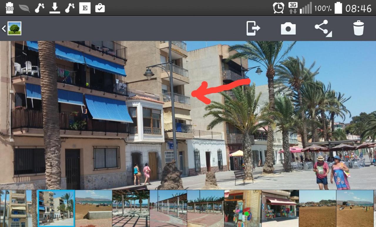 BAHIA MAZARRON apartamento en primera linea playa - B&B